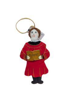 Choir Boy with Hymns
