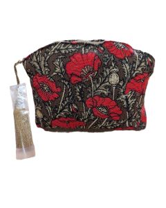 Flanders Poppies Zip Purse