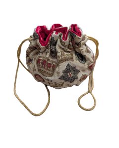 Royal Crowns Drawstring Bag