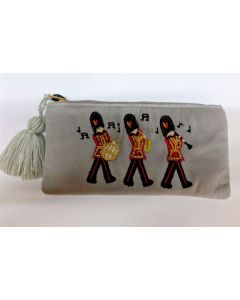 Soldiers Beaded Pencil Pouch