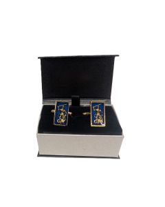 St George Enamel Cufflinks