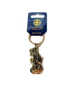 St George Fountain Keyring