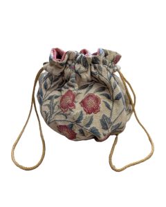 Tudor Rose Drawstring Bag