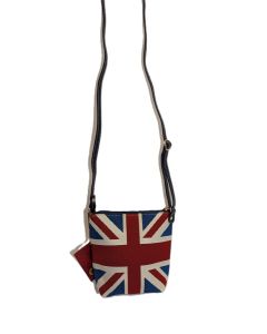 Union Jack Tapestry Sling Bag
