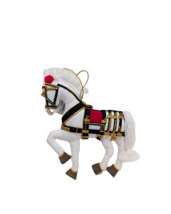 Windsor Grey Horse Decoration