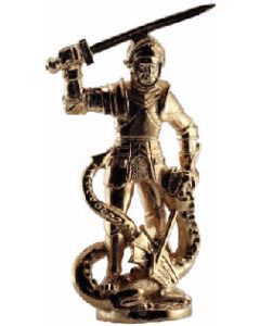 Miniature Gold St George